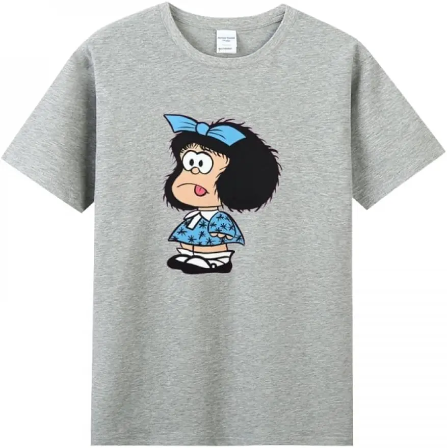 Sad Mafalda Short Sleeve T-Shirt for Adult Women