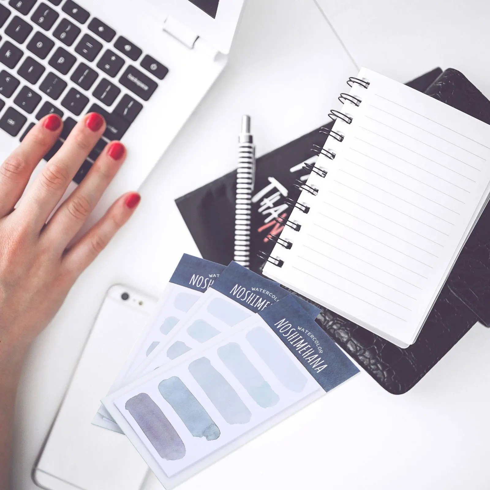 

3pcs Creative Memo Pads Tearable Small For Office School Self Adhesive Reminder Stickers Portable Notepads Students