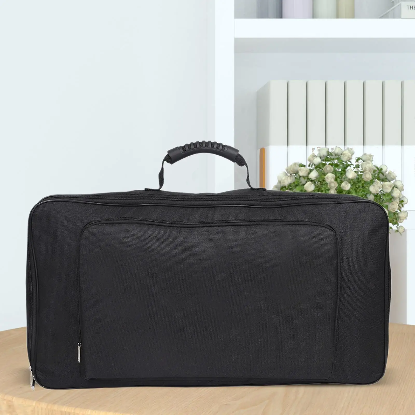 Bolsa para tablero de pedales de efectos de guitarra, bolsa para concierto, tela Oxford profesional de 23,62 pulgadas x 12,99 pulgadas