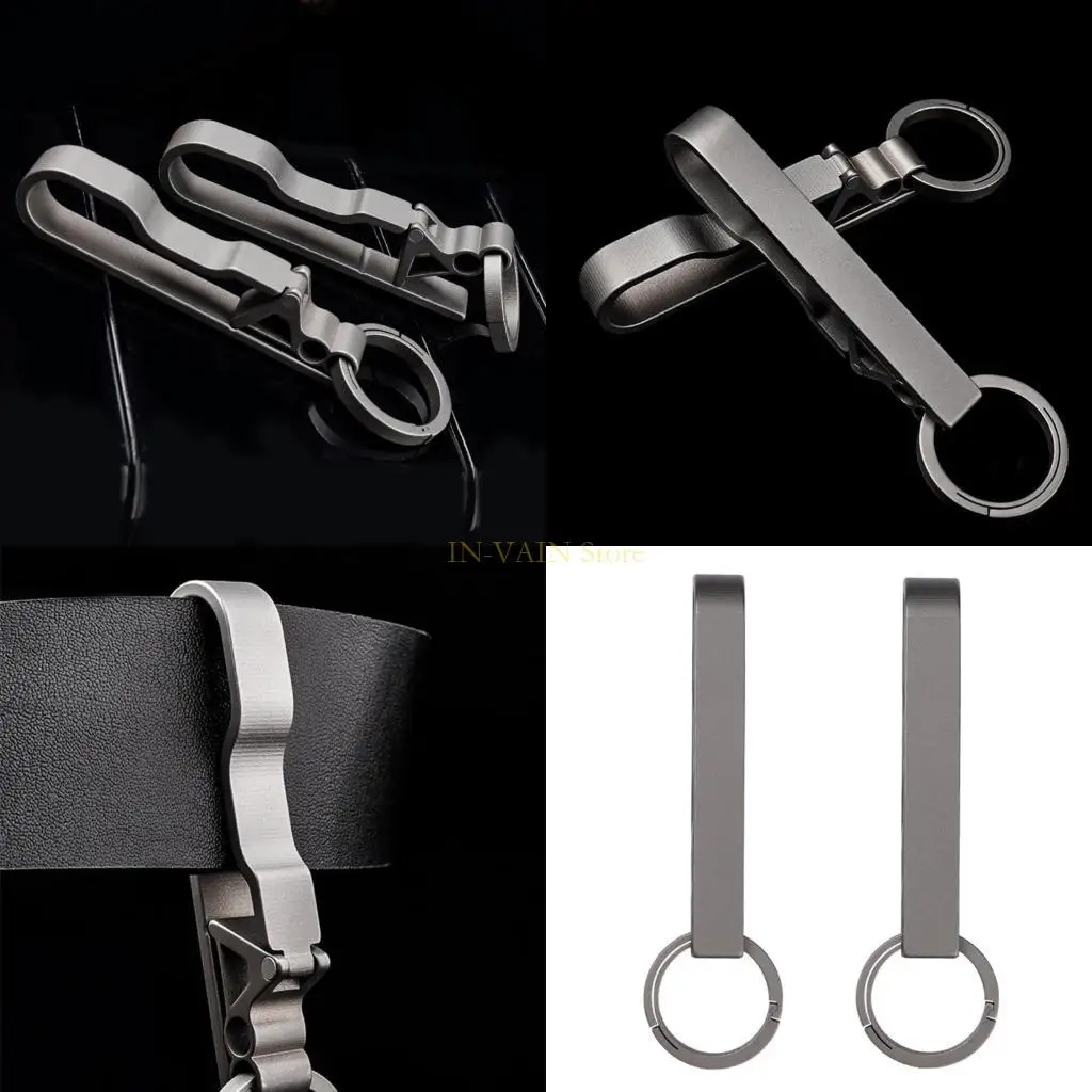 

M5TC Belt Loop Keychain Clip Holder for Duty Belt Lanyards Gift for Men