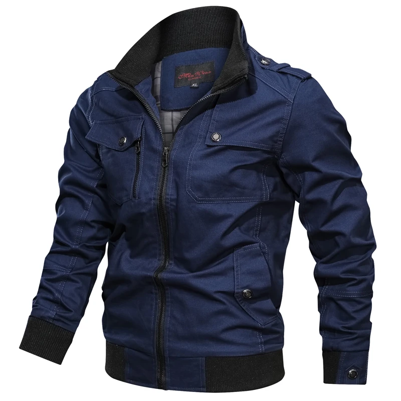 Chaqueta de carga para hombre, abrigo informal para exteriores, ropa superior versátil de negocios de Inglaterra, ropa deportiva de locomotora, tendencia de moda, Otoño, nuevo