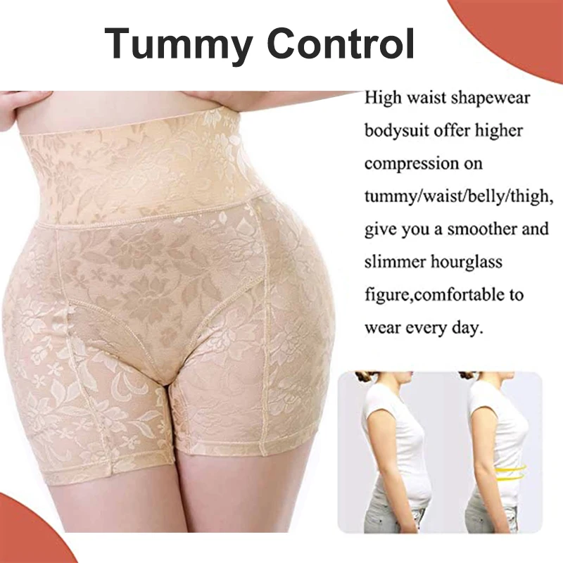 Sponge Big Ass Hip Enhancers allenatore a vita alta Body Shapers donna intimo da sposa Sexy Butt Lifters Control mutandine Shapewear