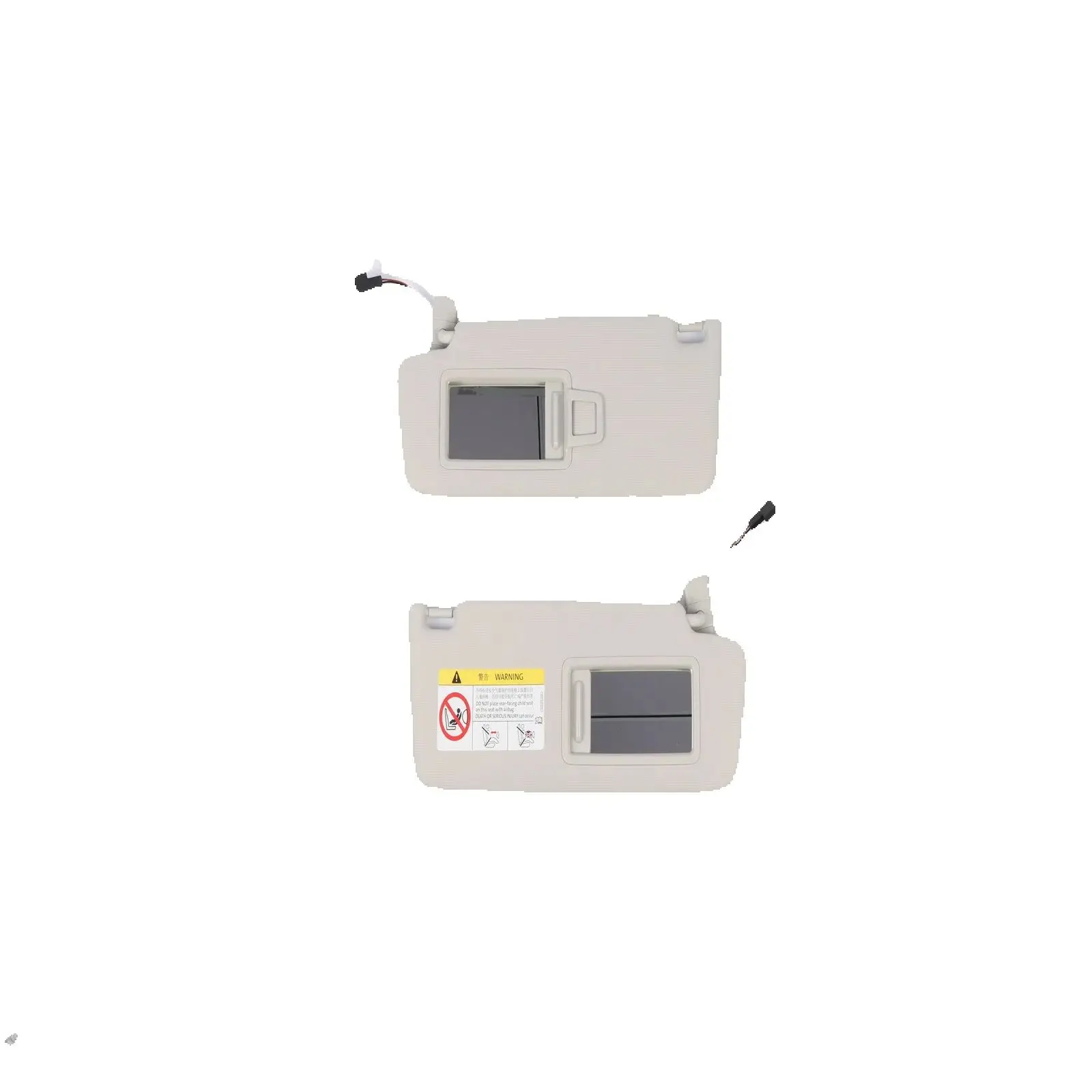 

Sun Visor Mirror Panel Set 5GG857551 5GG857552 FOR VW Golf Jetta Passat