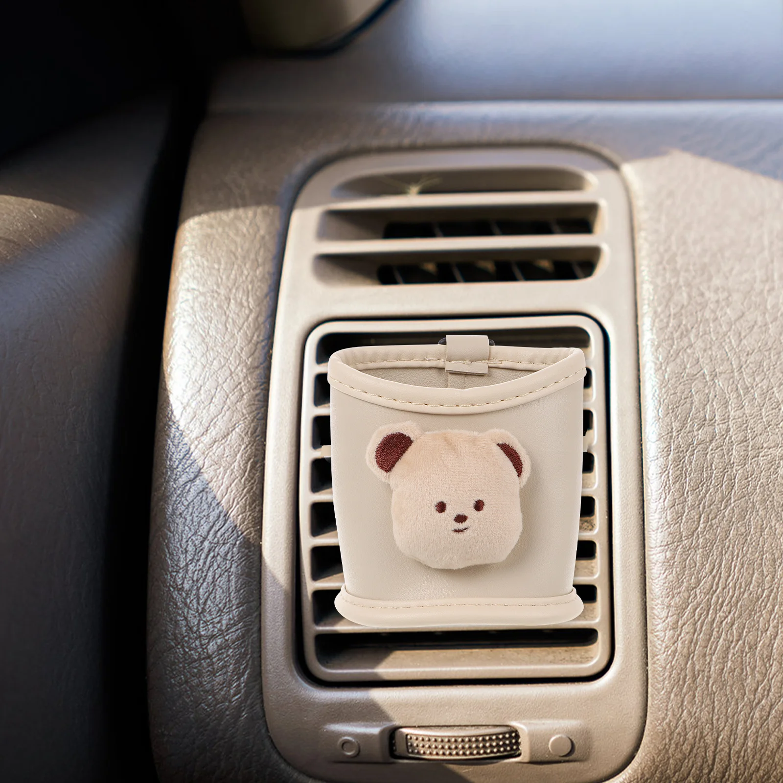 

Car Air Vent Storage Pouch Organizer Space Saving Pocket for Coins Keys Sunglasses Car Storage Pocket Organizer