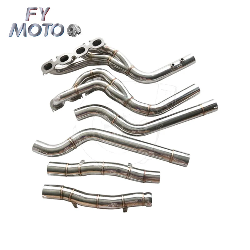 FOR Mercedes AMG W204 C63 Exhaust Header+manifold Downpipe 2008-2011