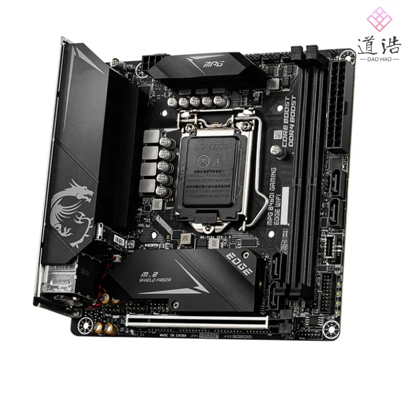 For MPG B460I GAMING EDGE WIFI Motherboard 64GB M.2 HDMI LGA 1200 DDR4 Mini-ITX B460 Mainboard 100% Tested Fully Work