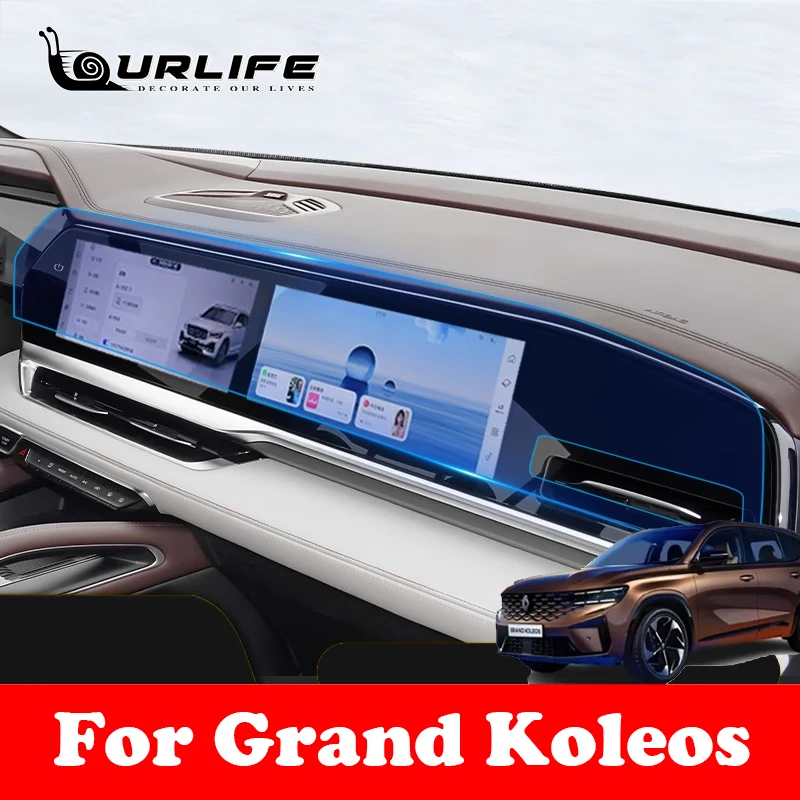 

For Grand Koleos Geely Monjaro KX11 2024-25 Accessories Car Styling Navigation Tempered Screen Protector Cover Protective Film