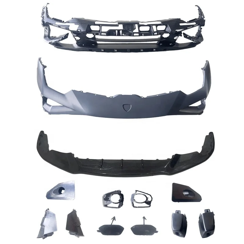 Car Front Bumper for Huracan EVO RHD with Front Lip Carbon Fiber Huracan Body Kits OEM Bumper