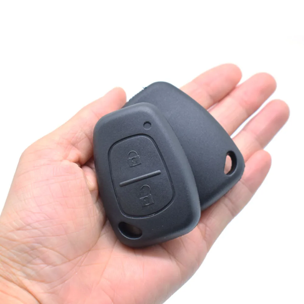 2 Button Pad Switch Remote Key Cover For Renault Kangoo Traffic Master Nissan Interstar Opel Vivaro Movano 2004 - 2009