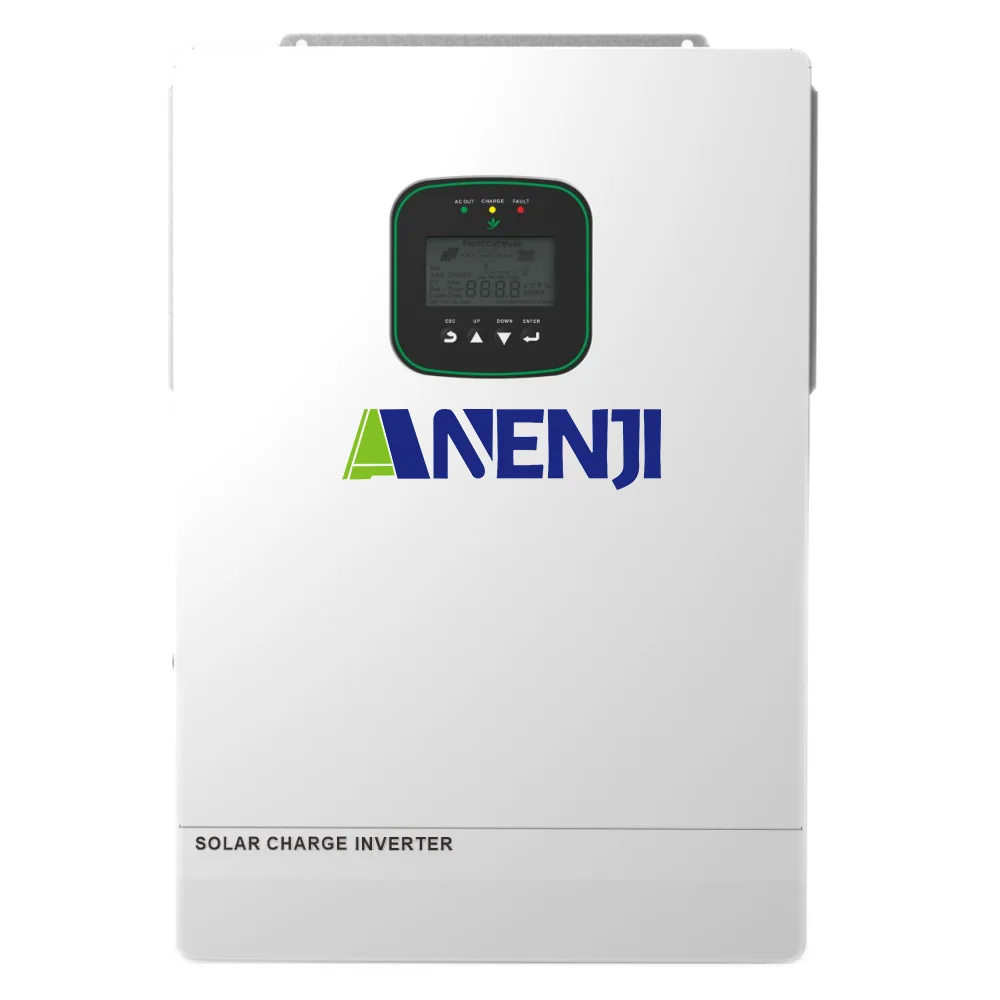 6.5KW 48V Hybrid Solar Inverter On/Off-Grid Dual MPPT 150A Pure Sine Wave 120V Max PV input powe 4500Wx2 With WiFi