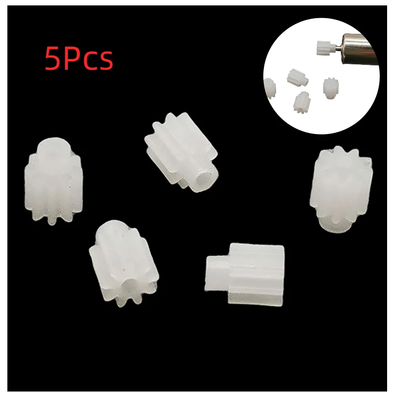 5Pcs9 Teeth 1mm Motor Gears Syma Motor Engine Cogwheel Gear For X5HW X5SW X5C X5SC RC Quadcopter Helicopter Drone Part