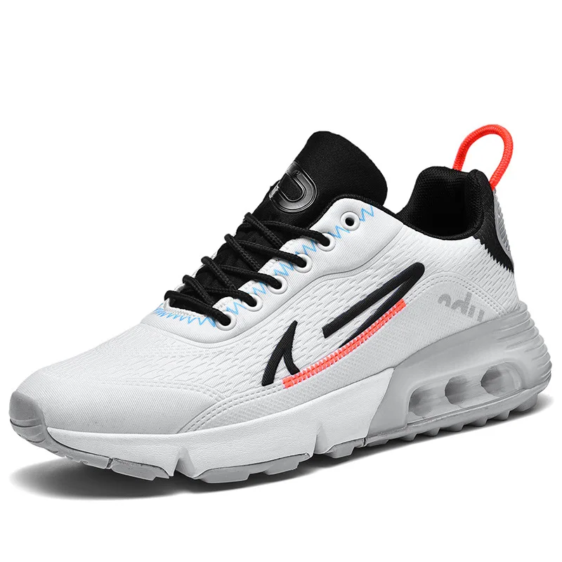 Tenis Men Shoes Trainers Casual Unisex Shoes Breathable Lace-Up Men Sneakers Air Cushion Running Shoes