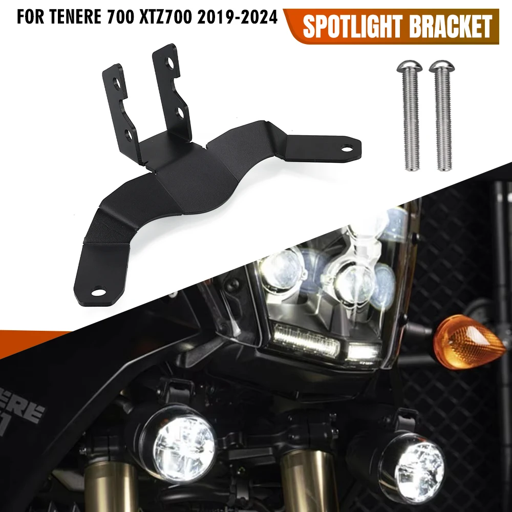 

Motorcycle Auxiliary Light Bracket Fog Lights Spotlight Bracket Holder For YAMAHA Tenere 700 XTZ700 Tenere700 2019-2024 2023
