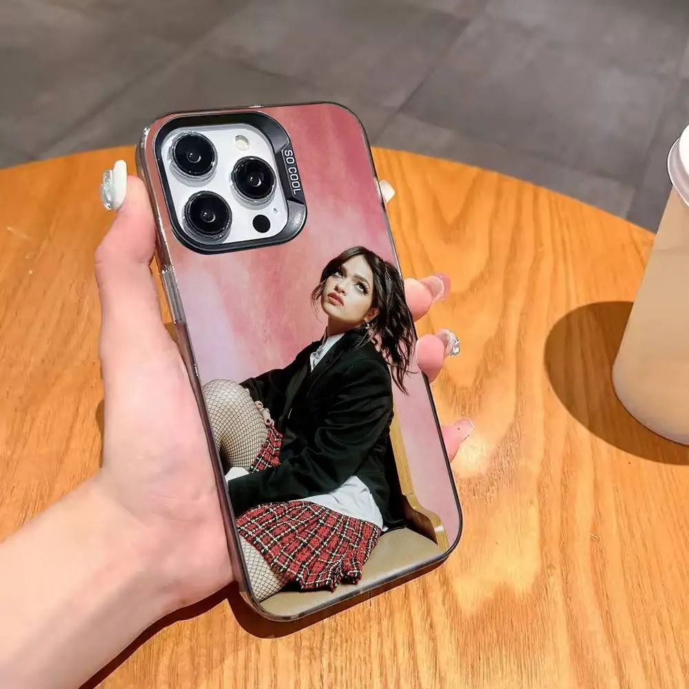 حافظة هاتف Sweet A-Ari Singer A-Abdul-AA لهاتف iPhone 17,16,15,14,13,12,11 Plus,Pro Max,XS,غطاء أسود فضي ملون #3