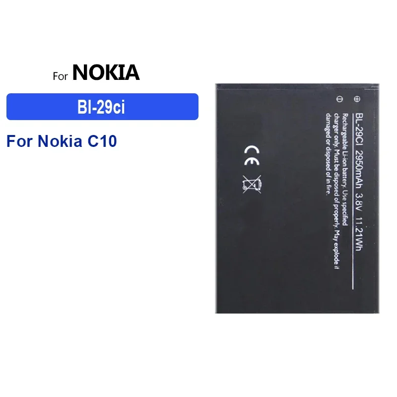 Battery SE681 Sp330 Sp210 WT140 2500MAh-5850mAh For Nokia C30 C10 CN110 C3 C1Plus 2021 C01 PLUS TA-1396 TA-1312 TA-1258 G10 G20