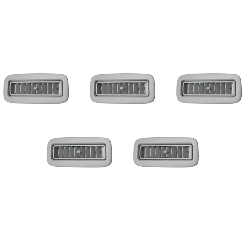 

5X Gray Car Roof Top Side Air Conditioning Vent A/C Panel Grille Cover For Mitsubishi Pajero V93 V97 Montero V95 V98 V87