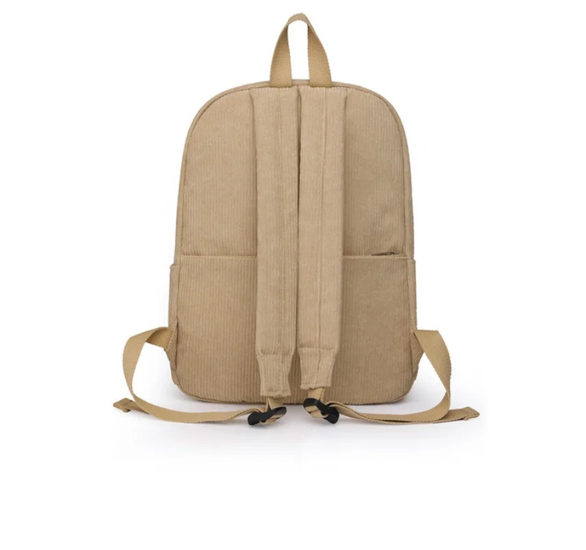 Sac à dos en toile personnalisé pour hommes et femmes, sac à dos solide simple et à la mode, sac à dos étudiant décontracté