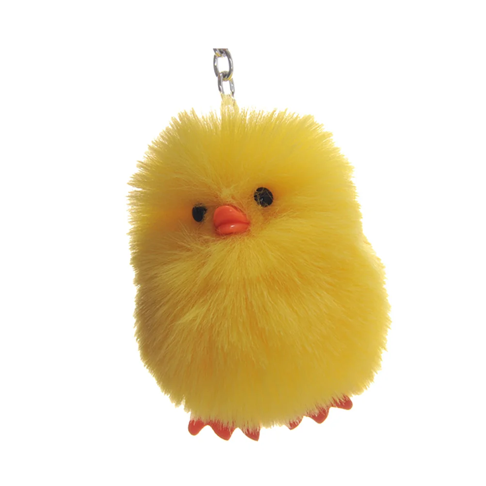 2 個の黄色いアヒルのキーホルダーかわいい動物のデザインバッグチャーム車のキーの装飾ペンダントギフト誕生日バレンタインクリスマス