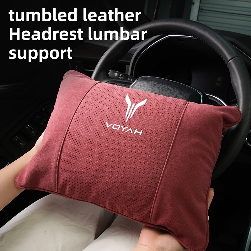 Car Lumbar Pillow Waist Support Seat Backrest Neck Headrest Cushion For Dongfeng Voyah Free Dreamer 2021 2022 2023