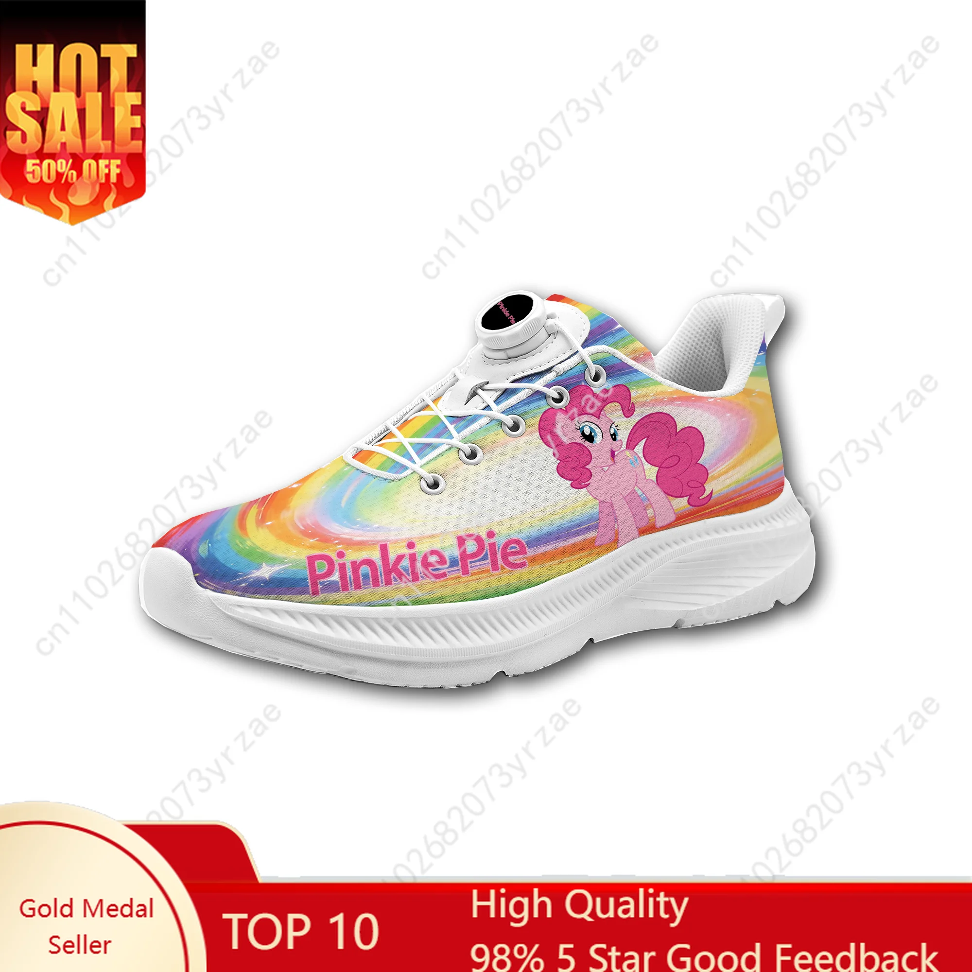 

Pinkie Pie Sneakers Man Woman Sneaker My Little Pony Friendship Is Magic Fashion Comfortable Custom Shoe Cosplay Footwear