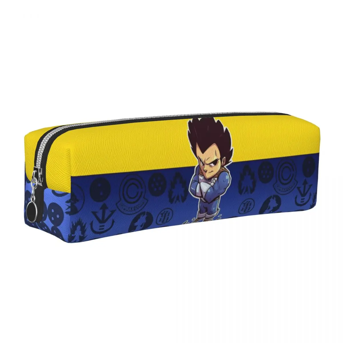 

Dragon Ball Z Super Saiyan Vegeta Pencil Cases Creative Pen Bag Girls Boys Large Storage Students School Gifts Pencil Pouch