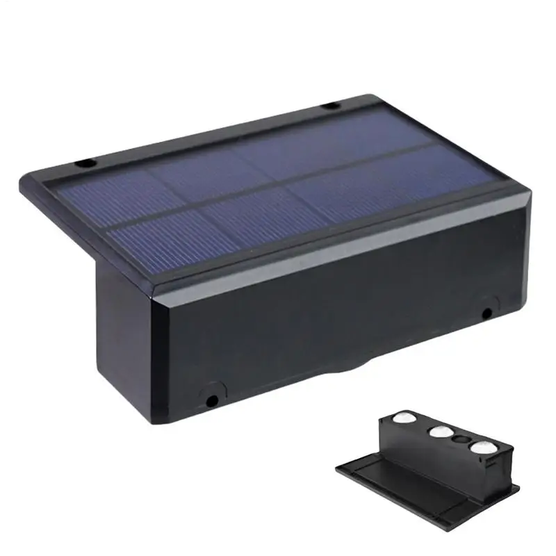 

Outdoor Solar Fence Lights Waterproof Yard Lamp Decorative Automatic Smart Fence Lights For Poolside Patio Path Deck Backyard