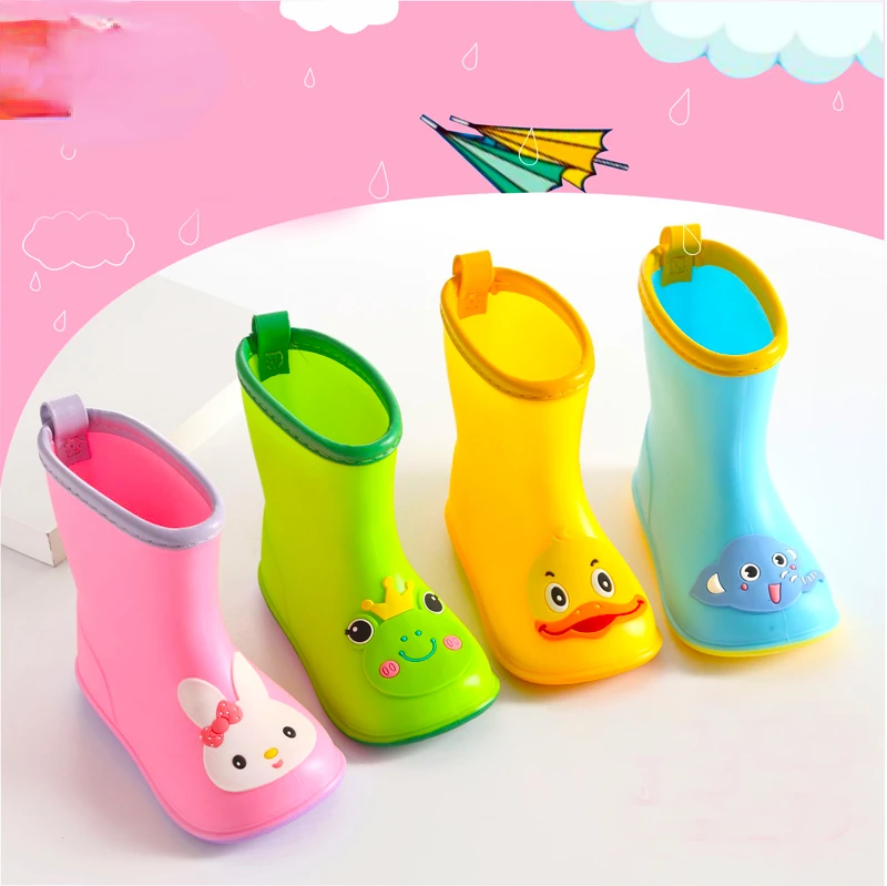 Children's Rain Shoes, Boys' Water Shoes, Children's Anti slip and Waterproof, Girls' Rubber Shoes, Children's Water Shoes