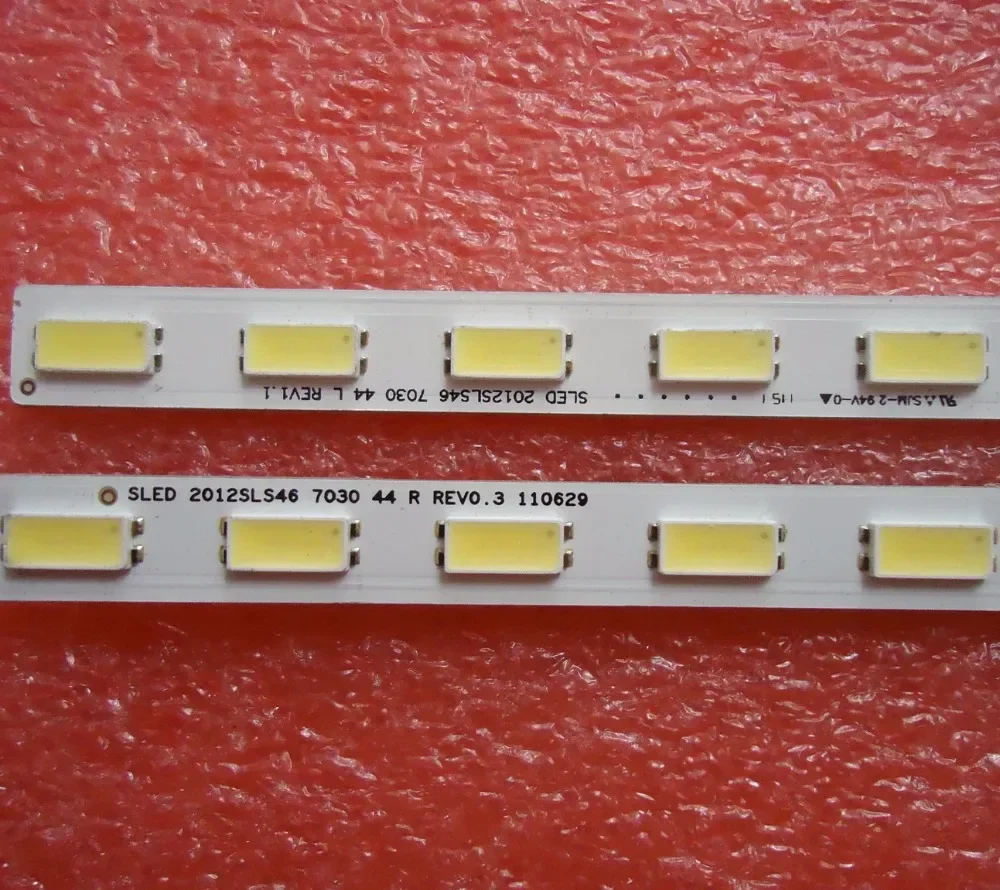 2 шт. светодиодная лента для подсветки телевизора SONY KDL-46HX753 KDL-46EX650 KDL-46HX750 LJ64-03363A 03363B 03363C SLED 2012SLS46 7030 44 R L