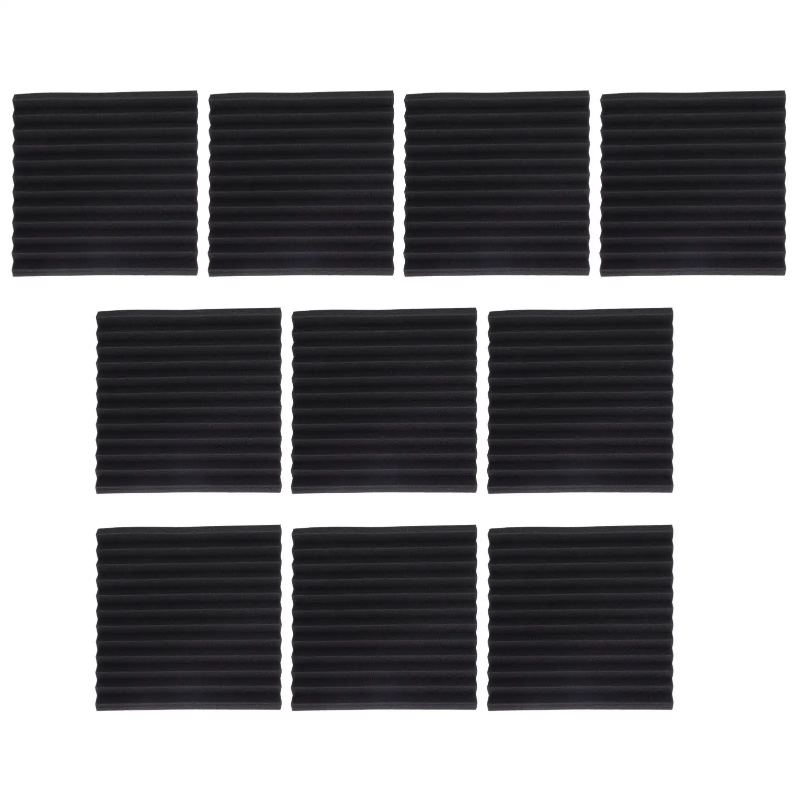 

High Density Acoustic Sound Dampening Panels for Studio Sound Insulation Pads 10PCS