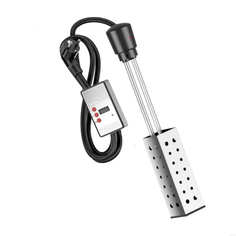 Practical Heating Immersions Heater with Safety Guard Suitable for Spa Bathing 