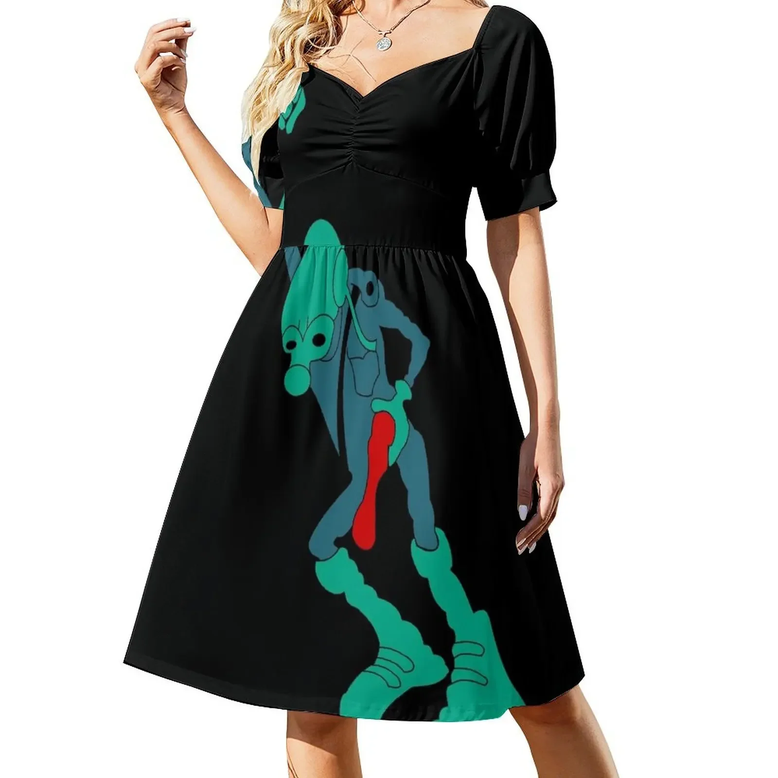 

They Killed Fritz! Short-Sleeved Dress summer dress for women 2025 long dress women Womens dresses
