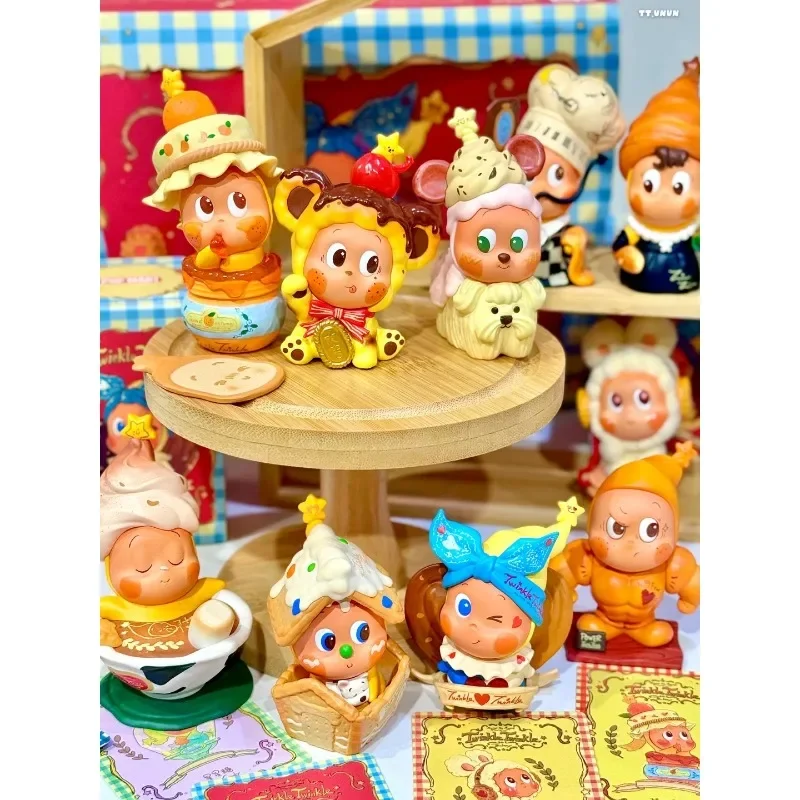 

POPMART Star People Delicious Moments Series Фигурки Слепые коробки Игрушки Декоративные предметы и куклы или фигурки серии Подарки