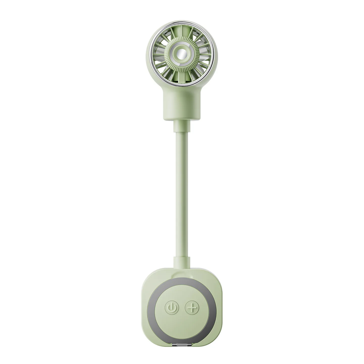 2Pcs new mobile phone magnetic fan, desktop handheld fan USB charging foldable game spray bracket small fan