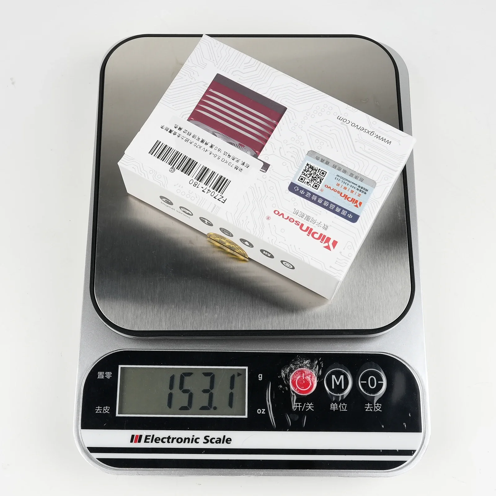 Servo digital de alto torque, à prova d'água, ip68, 70kg, motor sem escova de 180 graus, engrenagem de metal, codificação magnética, servo para carros rc, robô