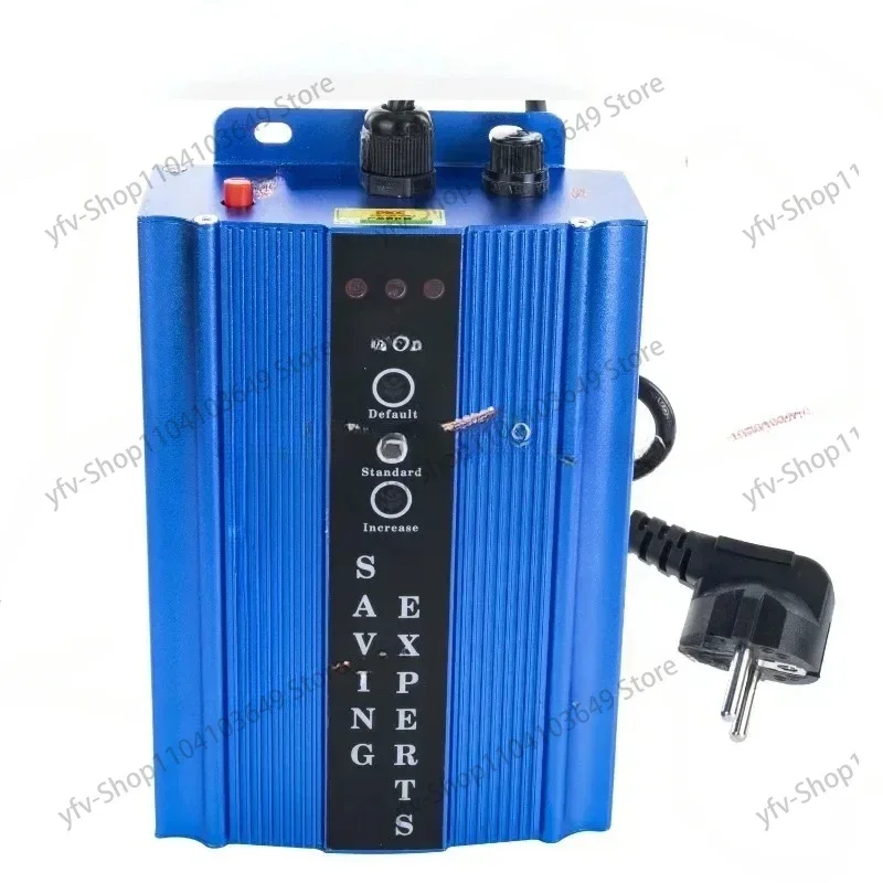 150KW-300KW 3 Mode Power Factor Saver Plug in Electricity Saving Box Electric Bill Killer For Home Energy Saving Device