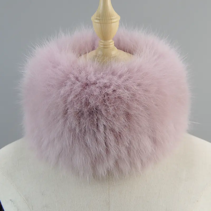 2026 Hot Sale Women Real Fox Fur Scarf Fur Headbands Good Elastic Winter Luxury Neck Warmer Natural Fur Mufflers Ring Scarves - Image 11