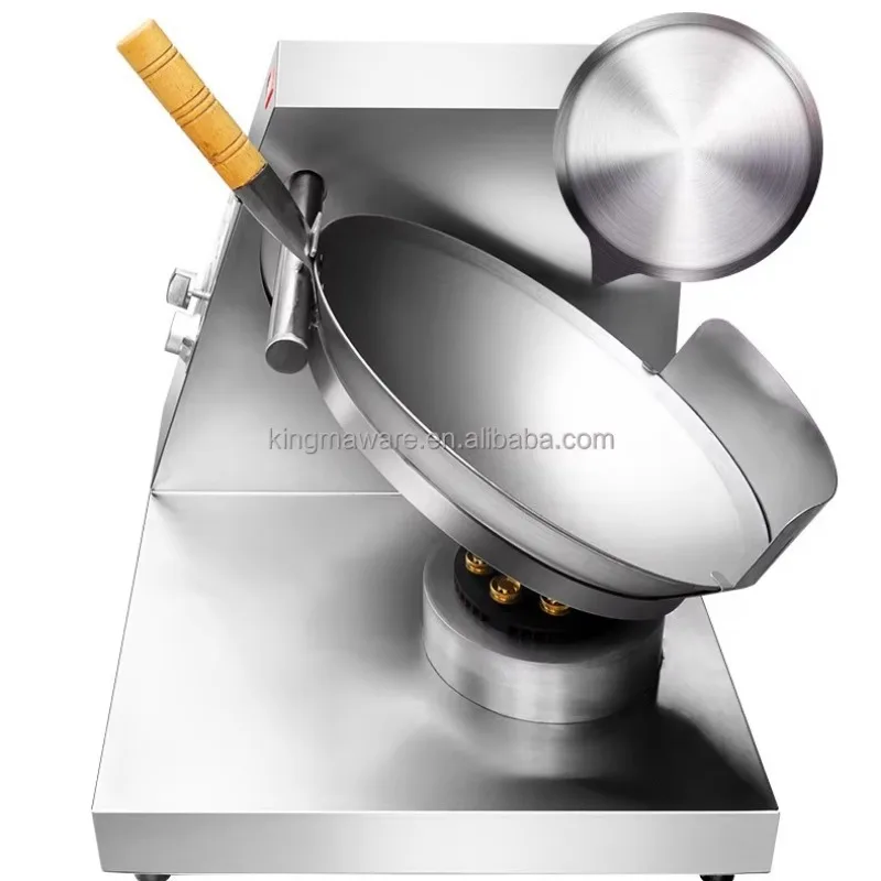 High Quality Fried Vegetable Chinese Food  Wok Machine/ Automatic Cooking Wok Pot Kitchen Robot Cooking Machine