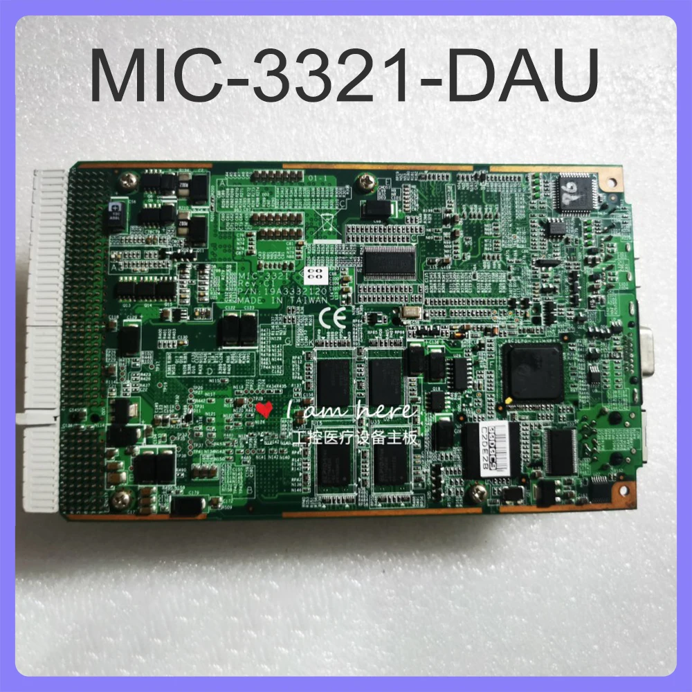 For Advantech MIC-3321 Original Disassembly Industrial Control Medical Motherboard MIC-3321-DAU