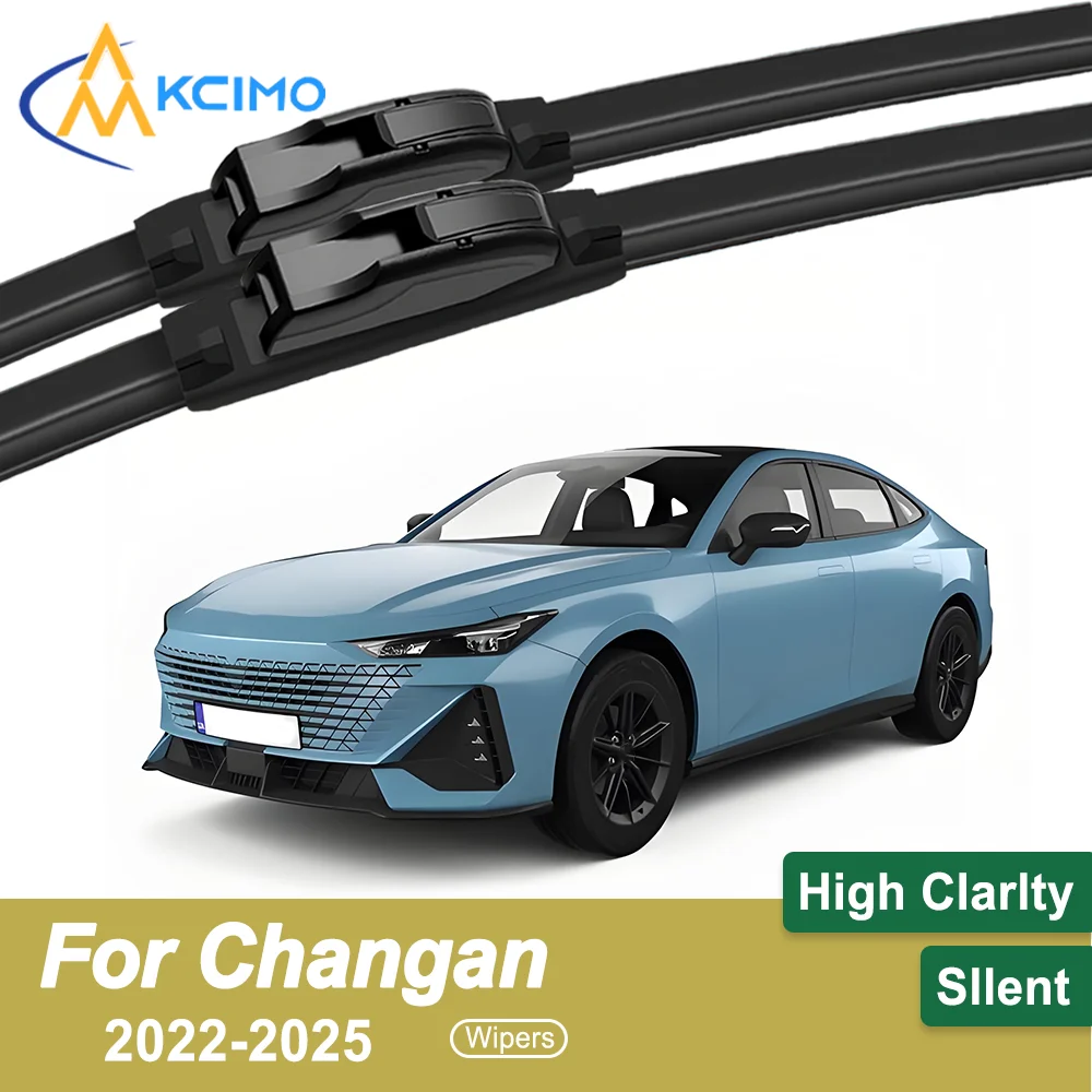 

2-Pack Superior Wiper Blades for Changan UNI-V 2022-2025 All-Season Durable Quiet Wiping Uninterrupted Visibility