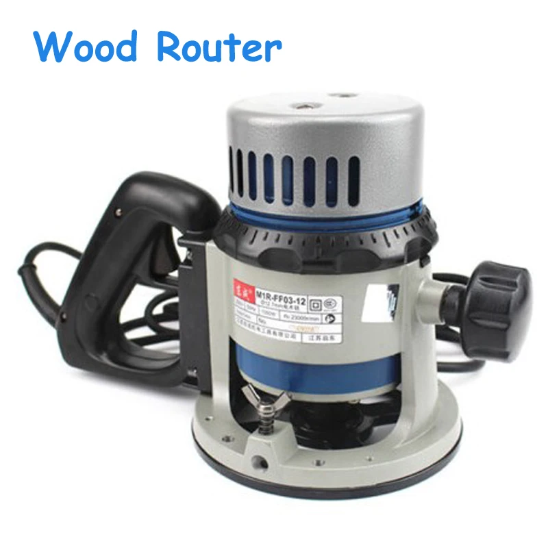 

12.7mm Wood Router 1050w 0.5 inch wood trimmer electric carving tool 220v flat edge trimmer Wood engraving machine