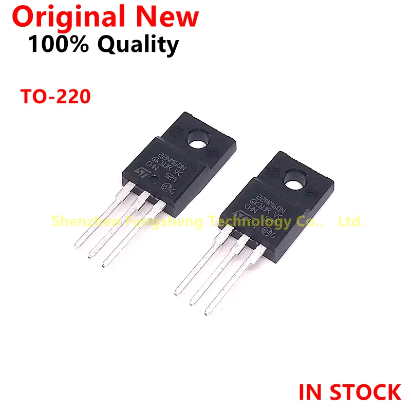 

(5PCS)100% NEW Original STF22NM60N 22NM60N 16A 600V TO-220F plastic encapsulated in-line field effect transistor