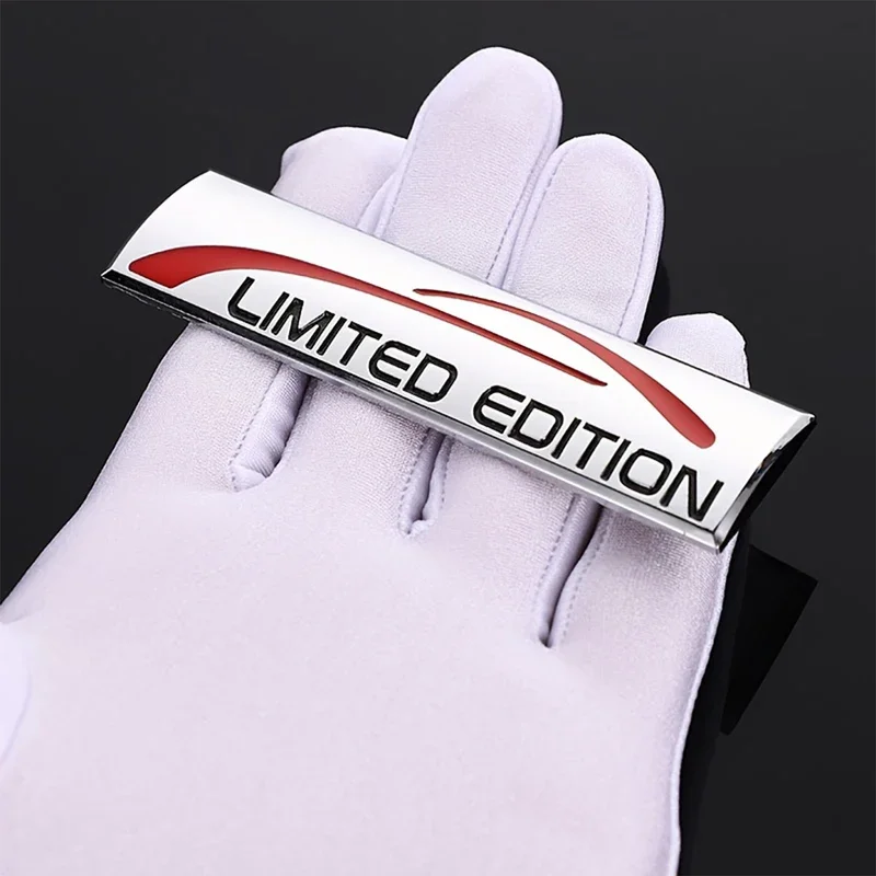 1 قطعة ملصق سيارة معدني إبداعي ، كروم طبعة محدودة شارة ملصق لتويوتا لكزس نيسان لشروليه هيونداي كيا أودي #1