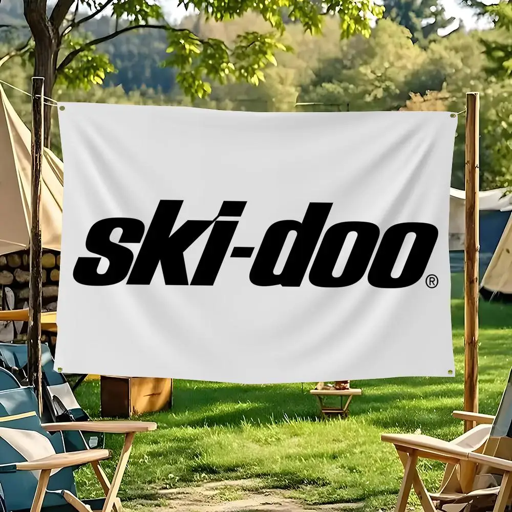 Fashion S-Ski-doo-S Flags Flags for Room, Bedroom, Home, Outdoor, Wall Hanging, Concert Print, Art Banner