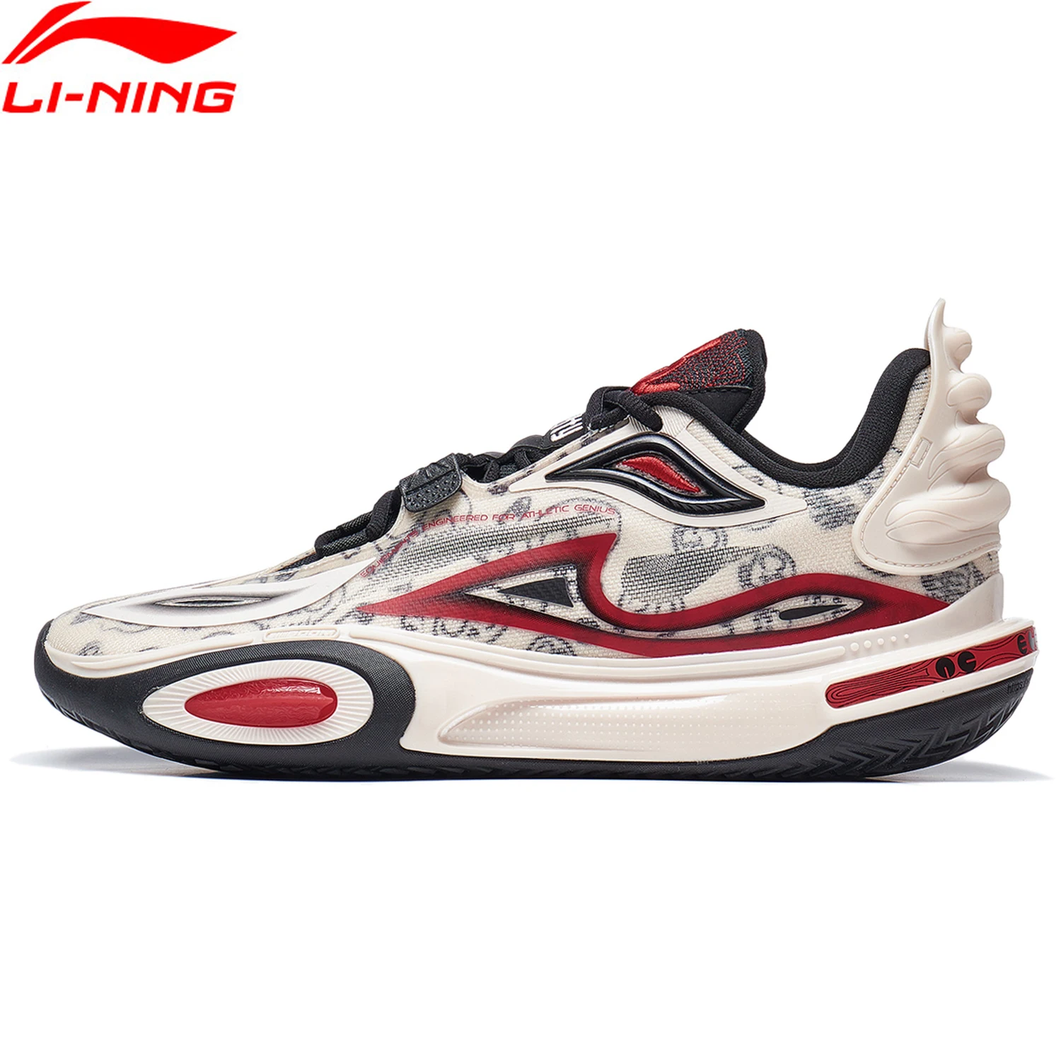 Li-Ning 남성용 WADE 올 시티 11 V2 프로페셔널 농구화, 쿠션 붐 바운스, AC11 스포츠화, 웨어러블 스니커즈, ABAT093