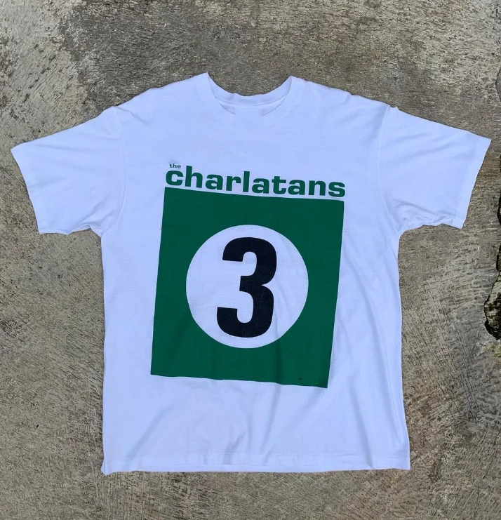 The Charlatans This America Seen Witnessed 91 T Shirt Full Size S-5XL BE2808