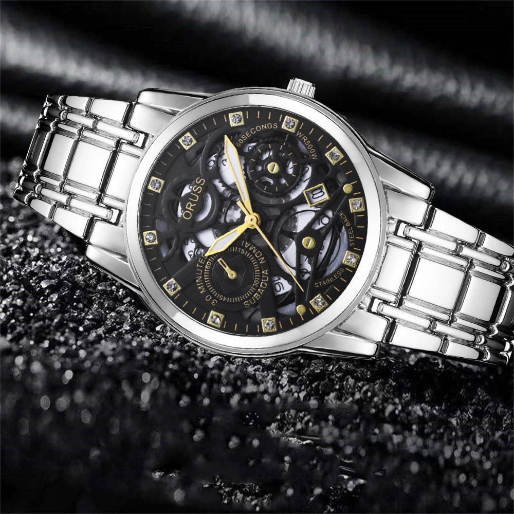 남성용 비즈니스 시계, 개성 패션 트렌드, 하이 엔드 트렌드, 내구성 스포츠 신사 레저 남성 시계, 신제품