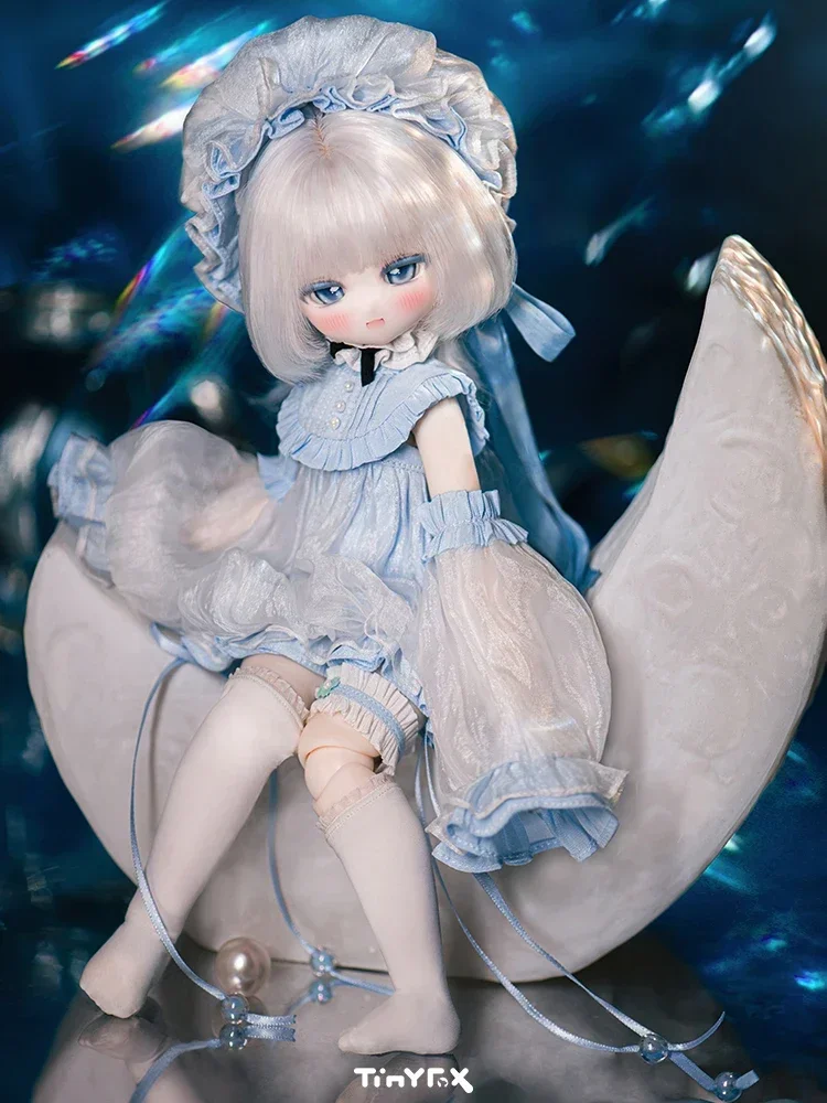 2024 Tinyfox Mid Sea Moon Aurelia Bubble Jellyfish Mjd Dolls With Movable Joints Bjd6 Points 2d Doll Cute Collectible Ornaments