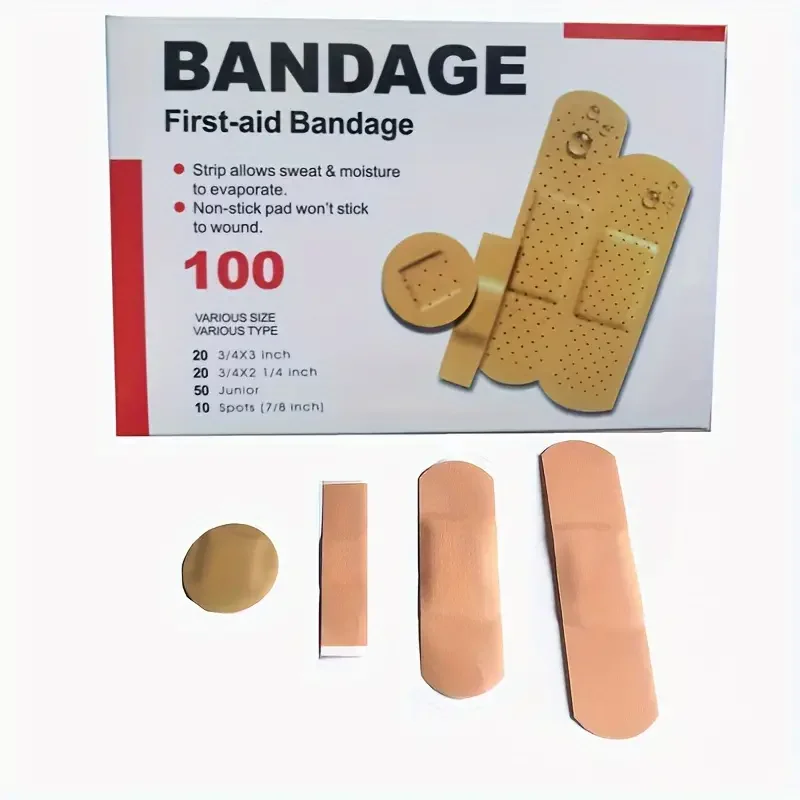 150pcs Band-aids, Large Capacity, Five Styles, Four Shapes, Suitable for Various Scenarios