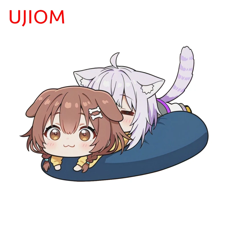 UJIOM Hololive Shigure Ui Wall Sticker Prone Posture Delicate Scratch Proof Decal Suitable For Creative Personality Wallpapers