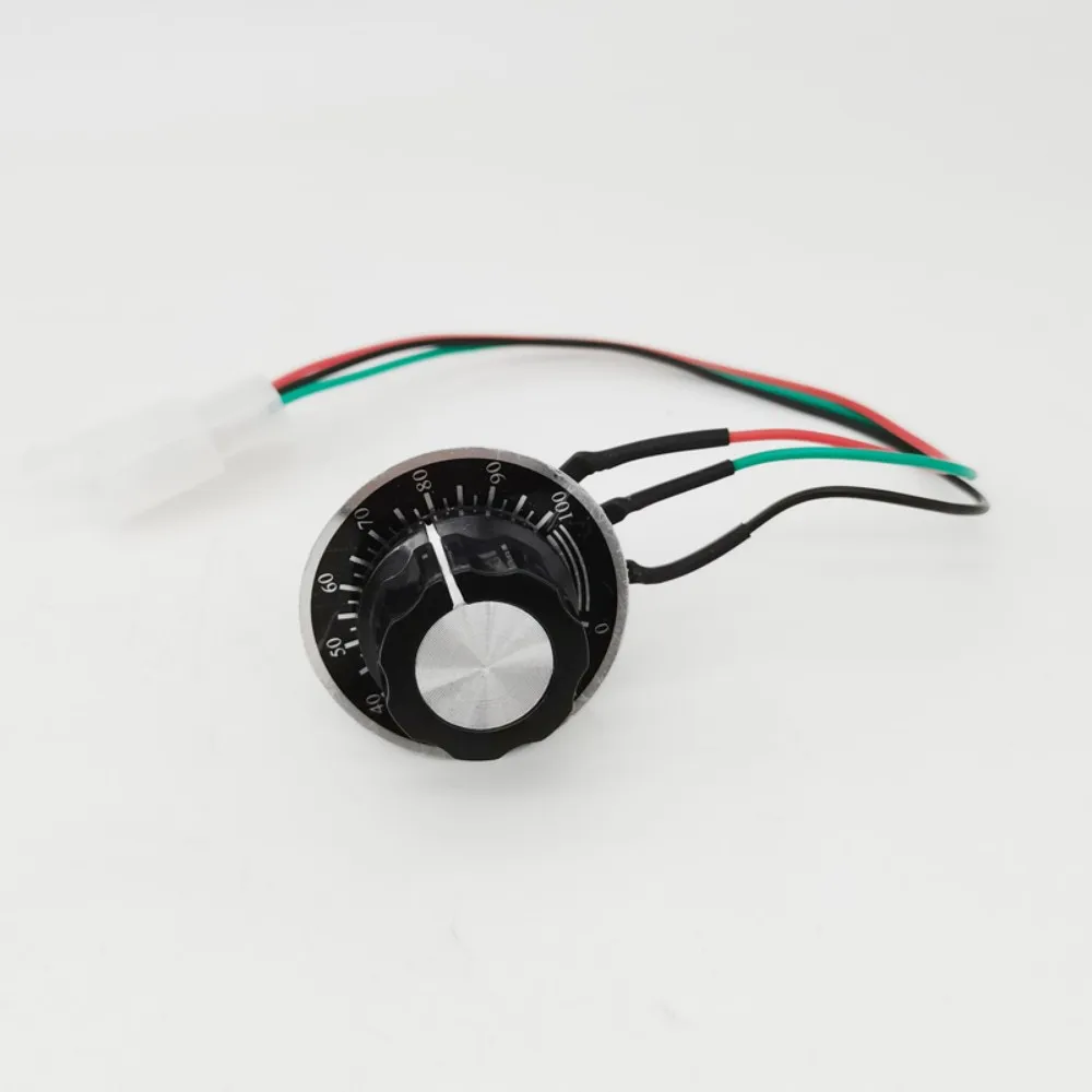 Motor Speed Control Potentiometer with Wire DIY Electric Mechanical Equipment Control Speed Manual Positioner 